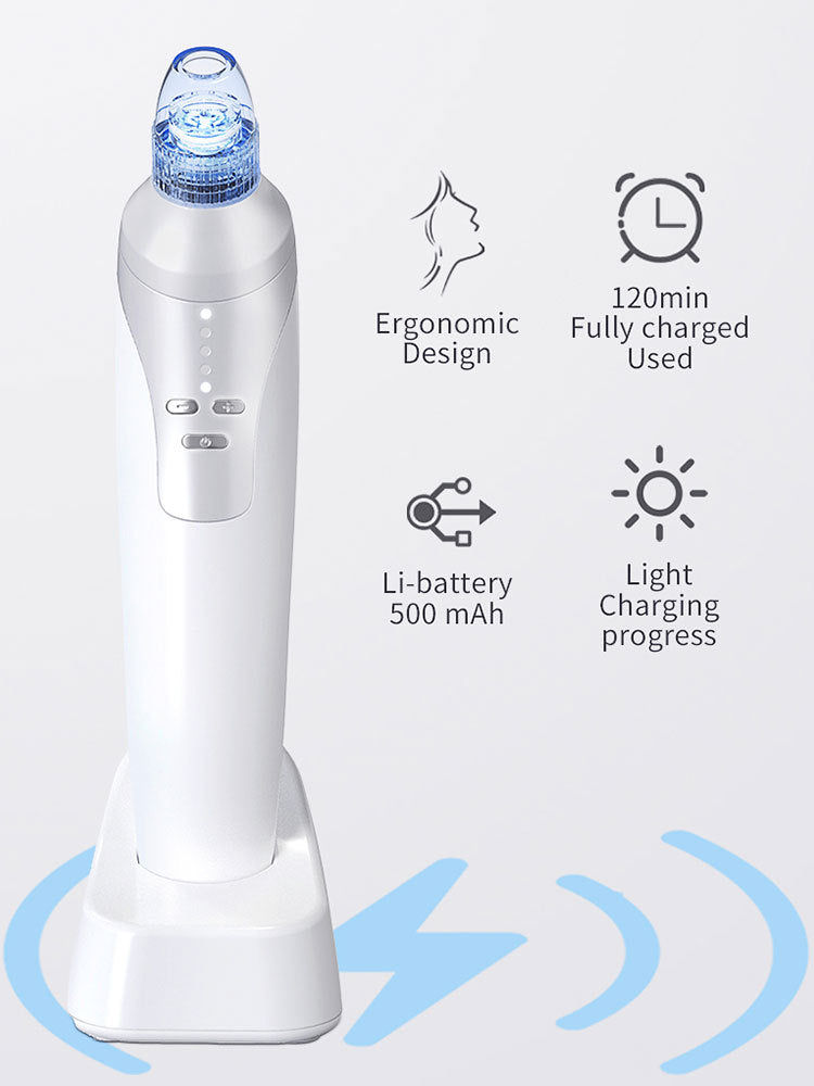 Electric Blackhead Remover Vacuum - Pore Cleaner Suction Tool