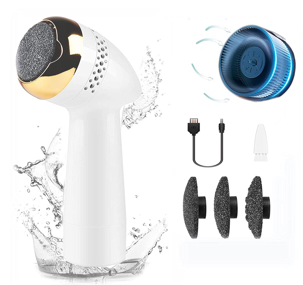 Electric Foot Callus Remover with Vacuum - Mess-Free Pedicure Tool