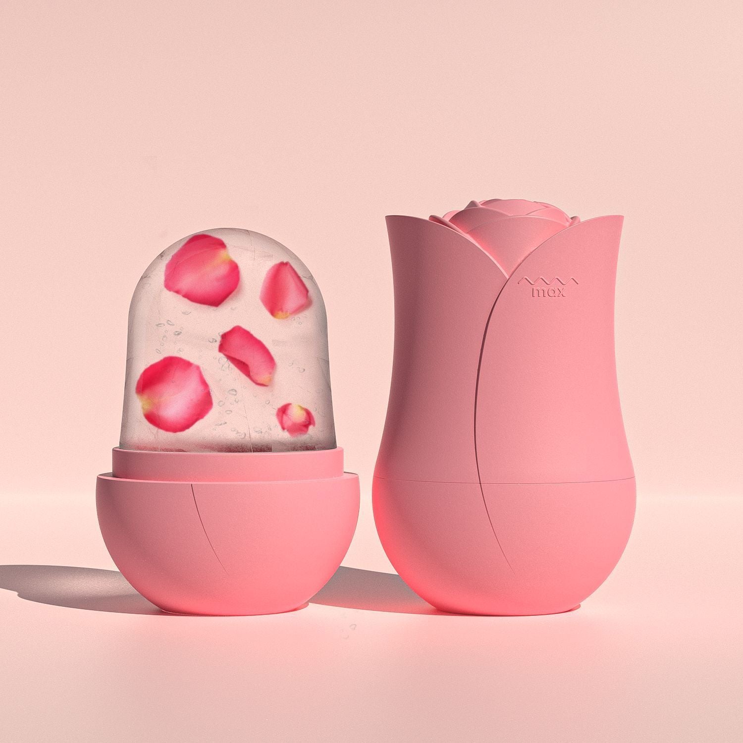 Luxora Ice Roller Face Massager - Cooling Facial Ice Cube Tray for Skincare