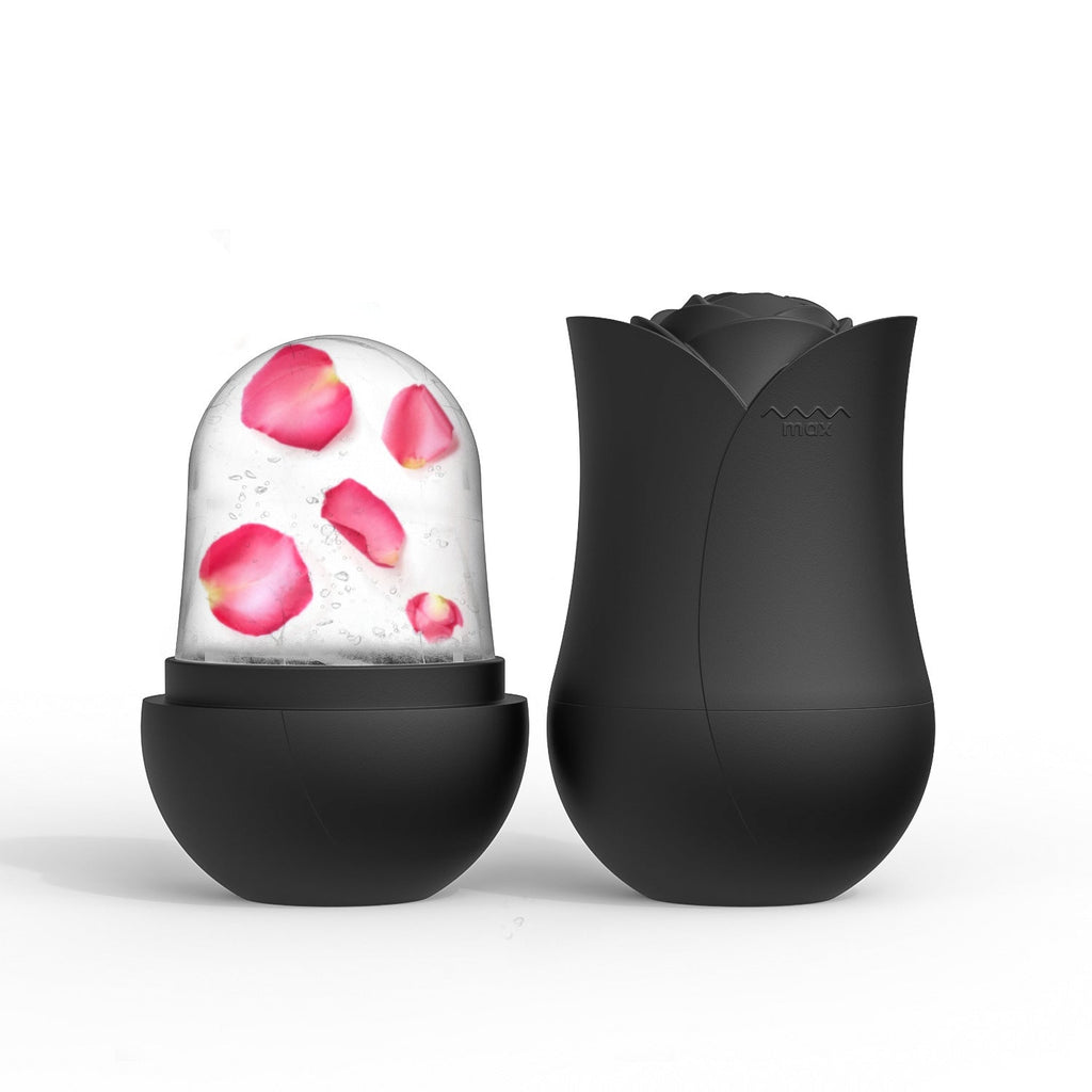 Luxora Ice Roller Face Massager - Cooling Facial Ice Cube Tray for Skincare