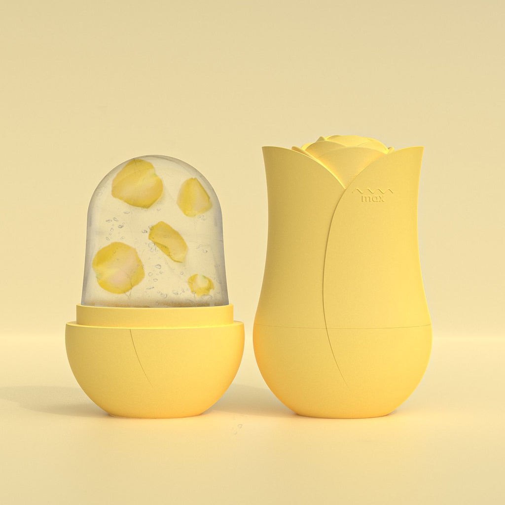 Luxora Ice Roller Face Massager - Cooling Facial Ice Cube Tray for Skincare