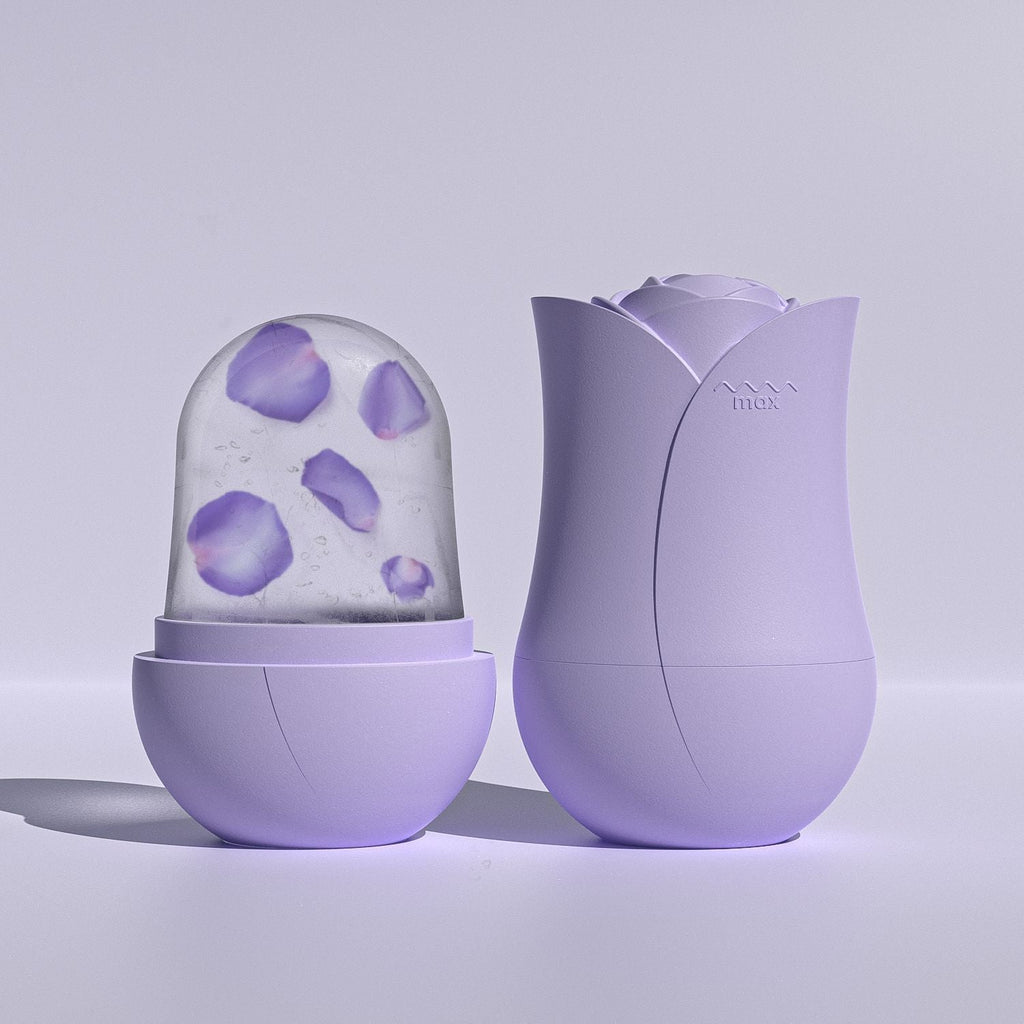 Luxora Ice Roller Face Massager - Cooling Facial Ice Cube Tray for Skincare