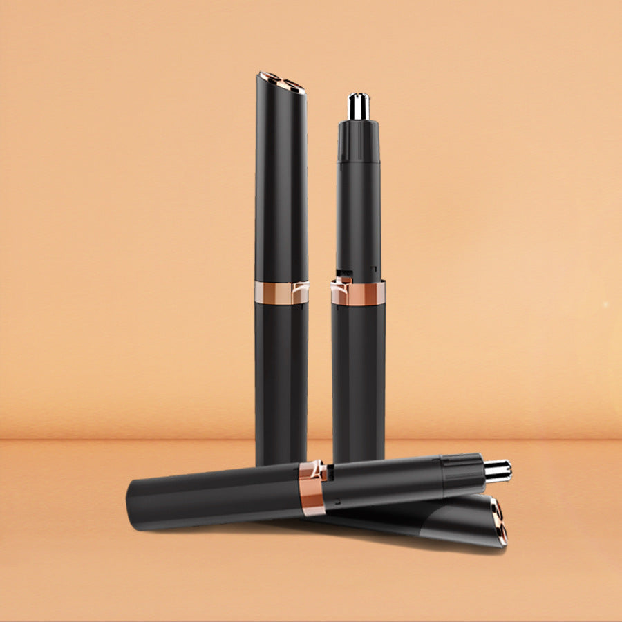 Luxora Electric Nose Hair Trimmer - 3-in-1 Grooming Tool for Nose, Ear & Eyebrows