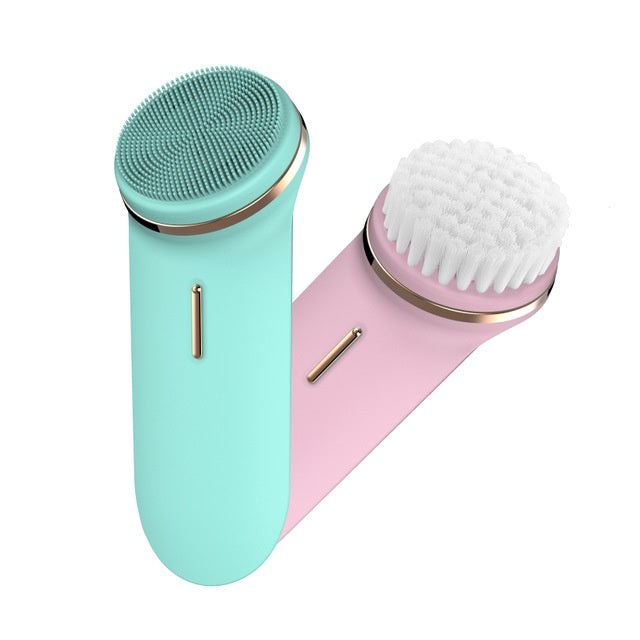 Luxora Silicone Electric Face Cleaner - Rechargeable Facial Cleansing Brush