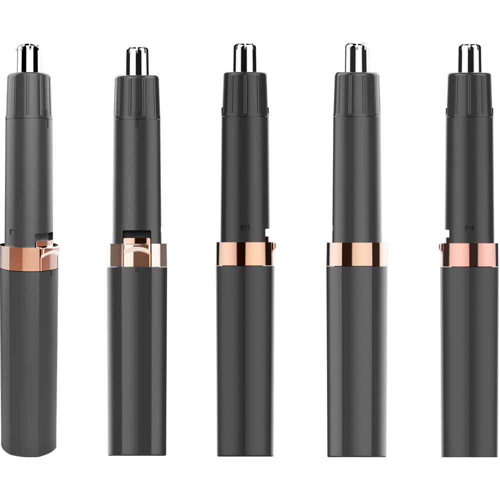 Luxora Electric Nose Hair Trimmer - 3-in-1 Grooming Tool for Nose, Ear & Eyebrows
