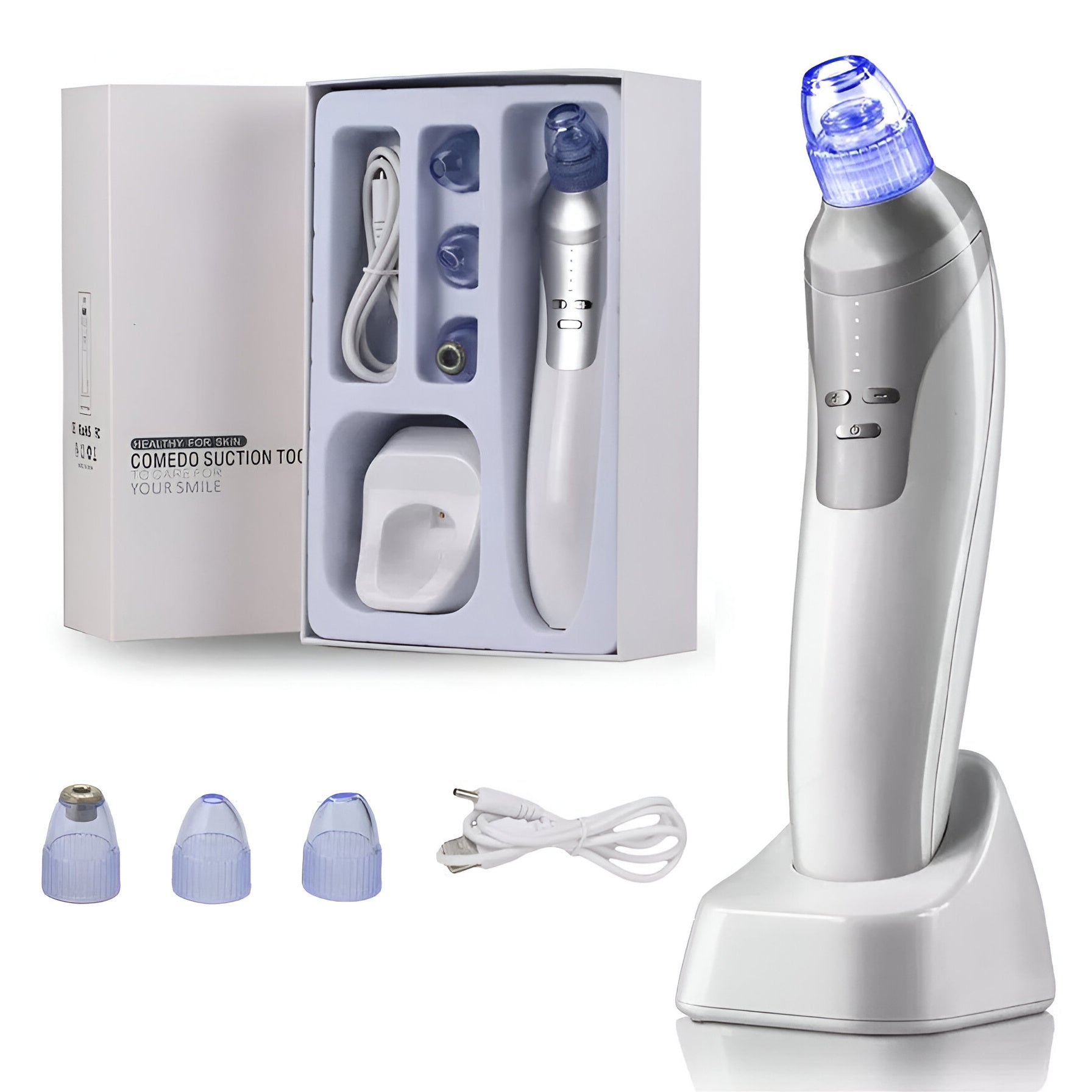 Electric Blackhead Remover Vacuum - Pore Cleaner Suction Tool