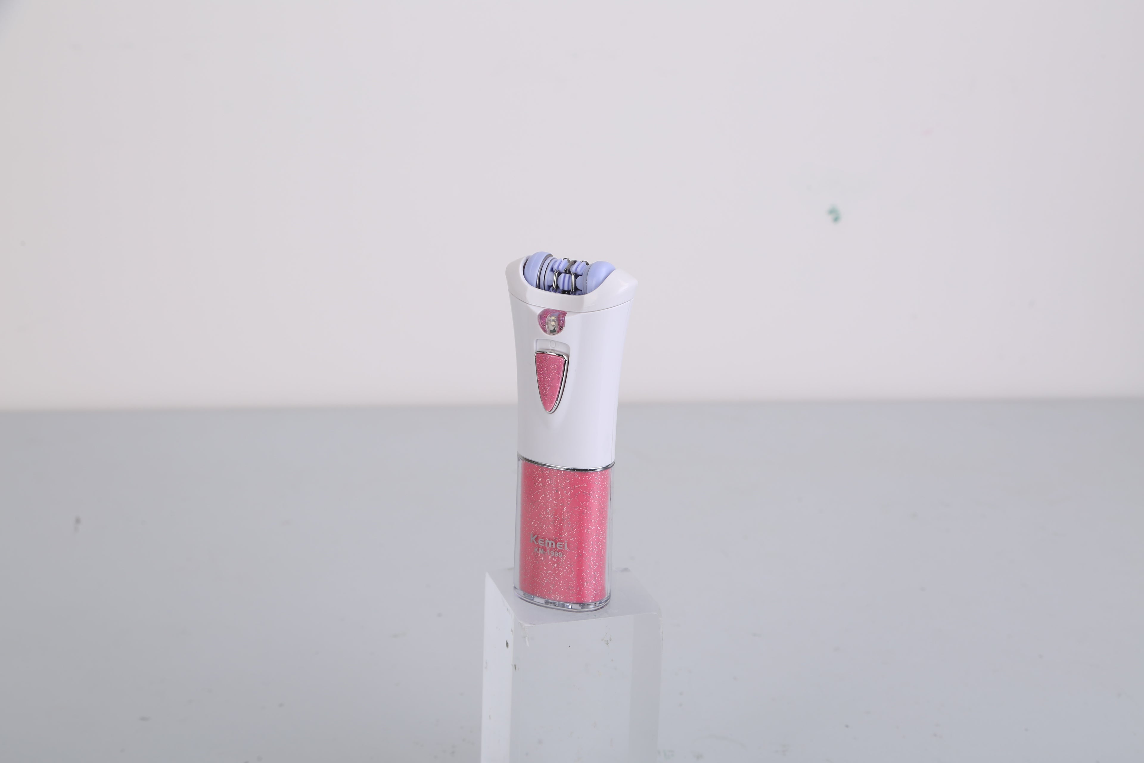 Women's Electric Epilator - Cordless Hair Remover with LED Light for Face & Body