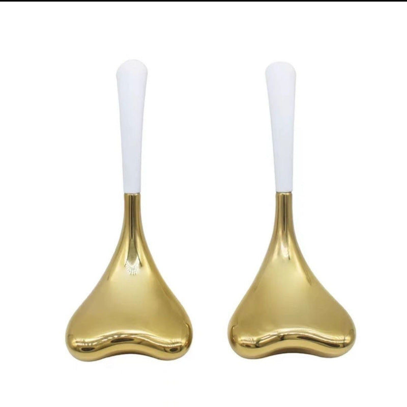 Stainless Steel Ice Roller Ball - Cooling Face Massage Tool for De-Puffing