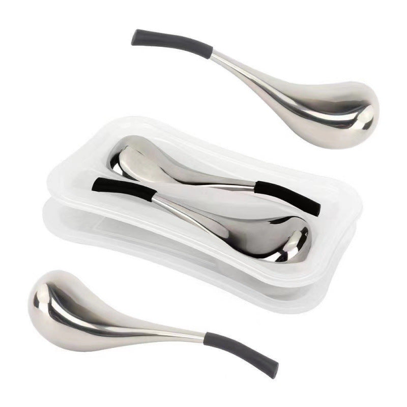 Stainless Steel Ice Roller Ball - Cooling Face Massage Tool for De-Puffing