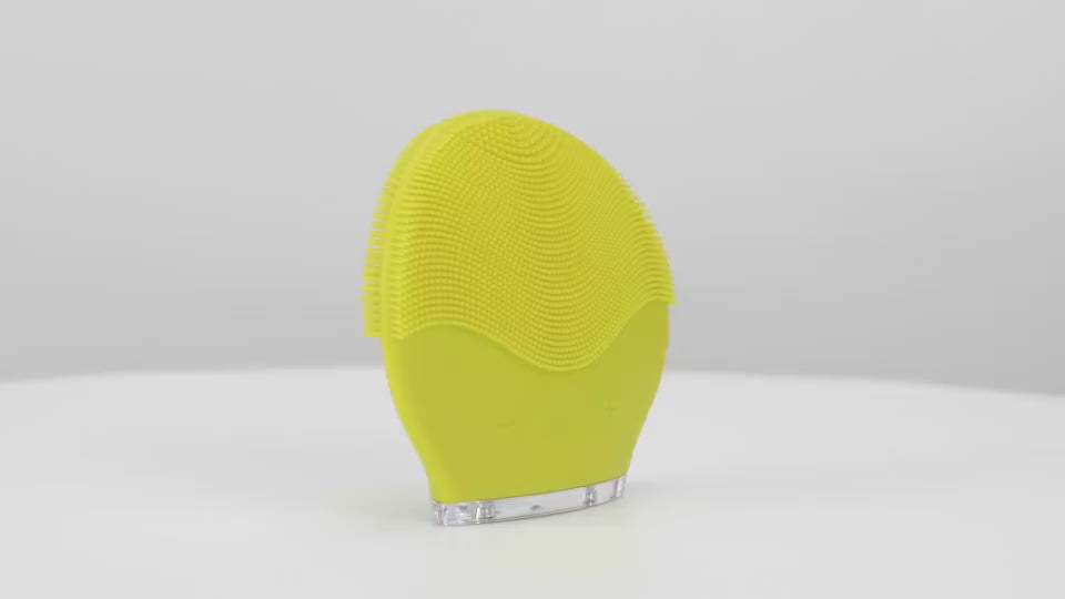 Electric waterproof silicone cleansing instrument